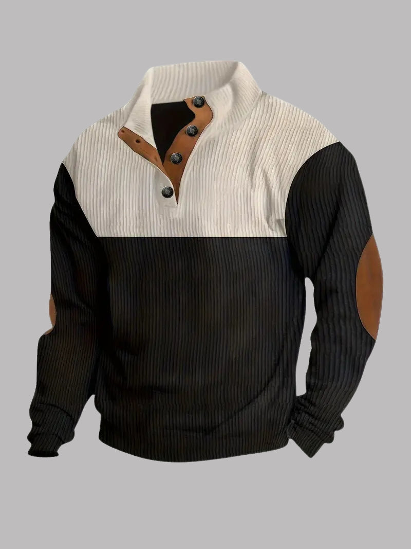 Alpino | Casual Stand Collar Henley