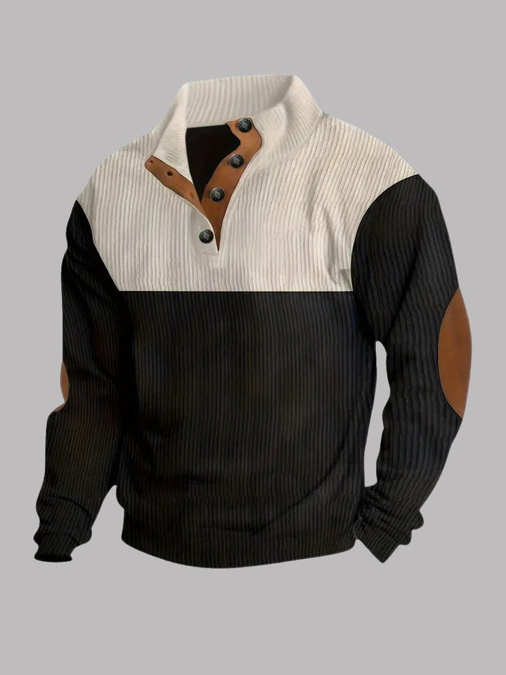 Alpino | Casual Stand Collar Henley