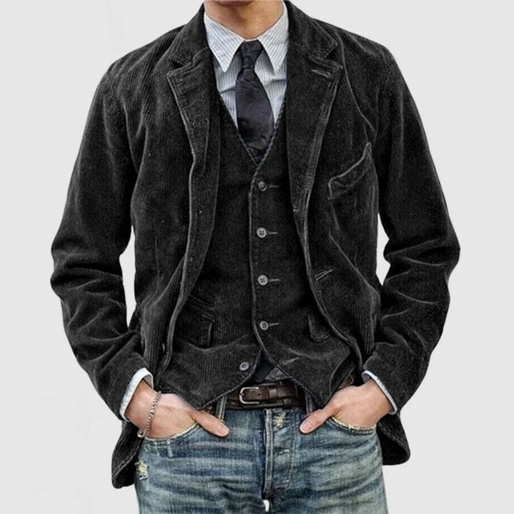 ADOLFO™|VINTAGE JACKET AND WAISTCOAT