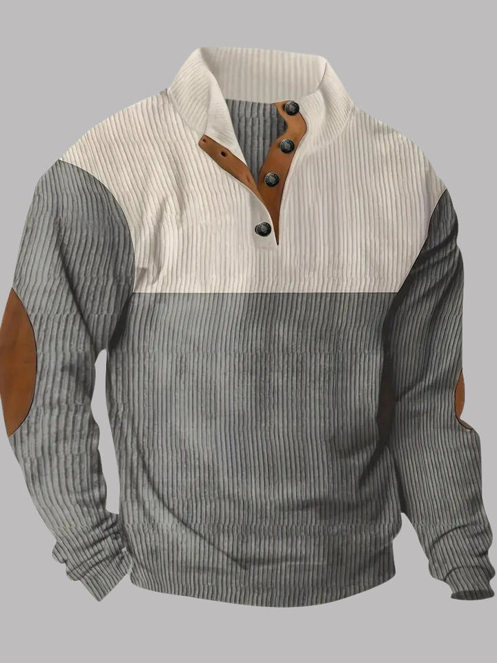 Alpino | Casual Stand Collar Henley