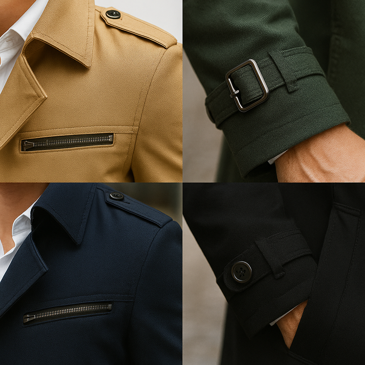 Leandro | Milan Trench Coat