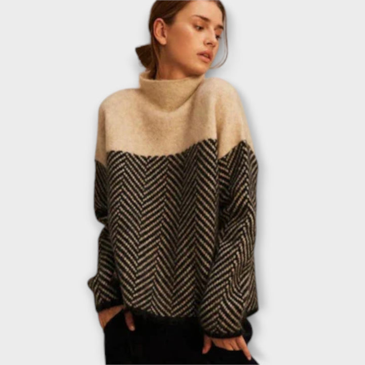 Maeve - Soft Sweater with High Neck