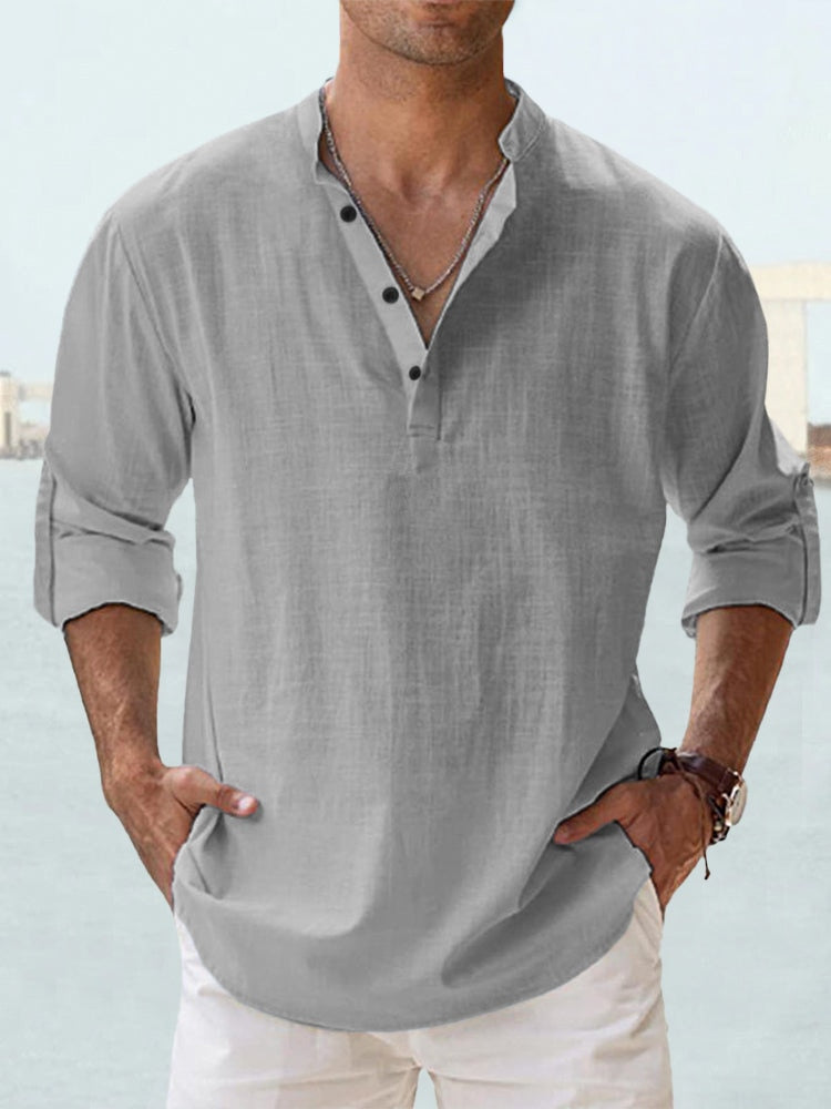 Leon™ | Breathable Linen Shirt