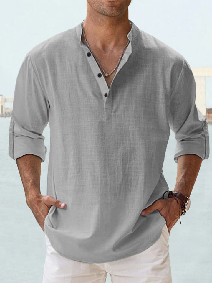 Leon™ | Breathable Linen Shirt