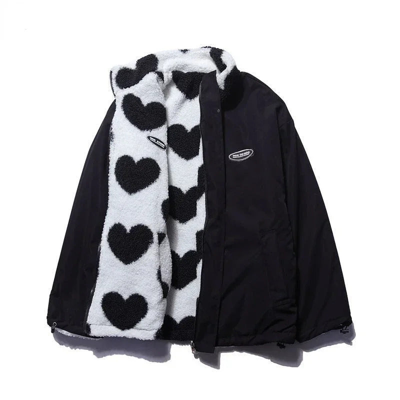 Katharina | Reversible Soft Heart Jacket