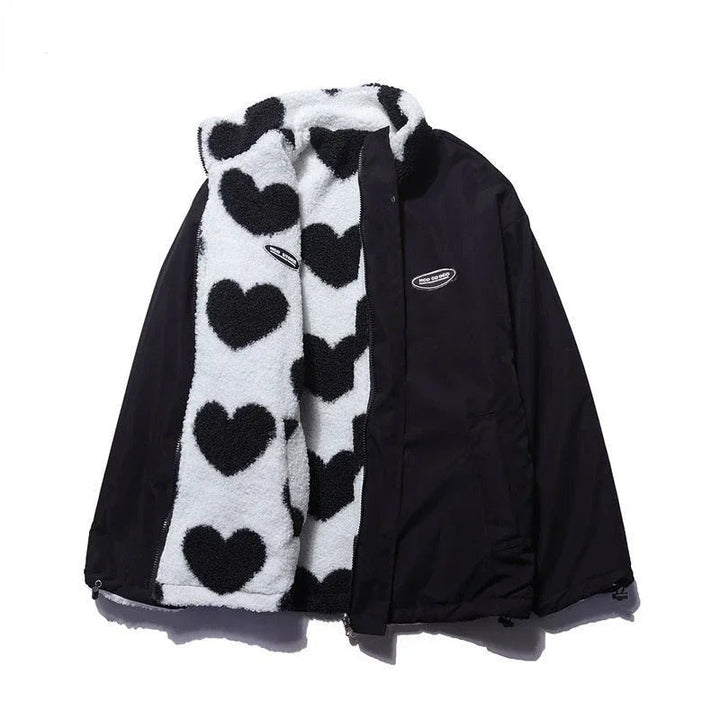 Katharina | Reversible Soft Heart Jacket