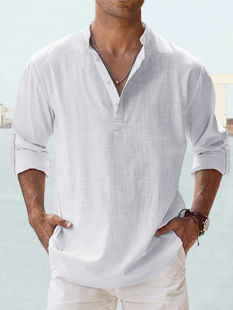 Leon™ | Breathable Linen Shirt
