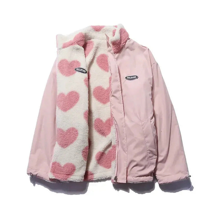 Katharina | Reversible Soft Heart Jacket