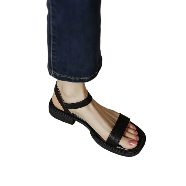 June | Leather Sandals
