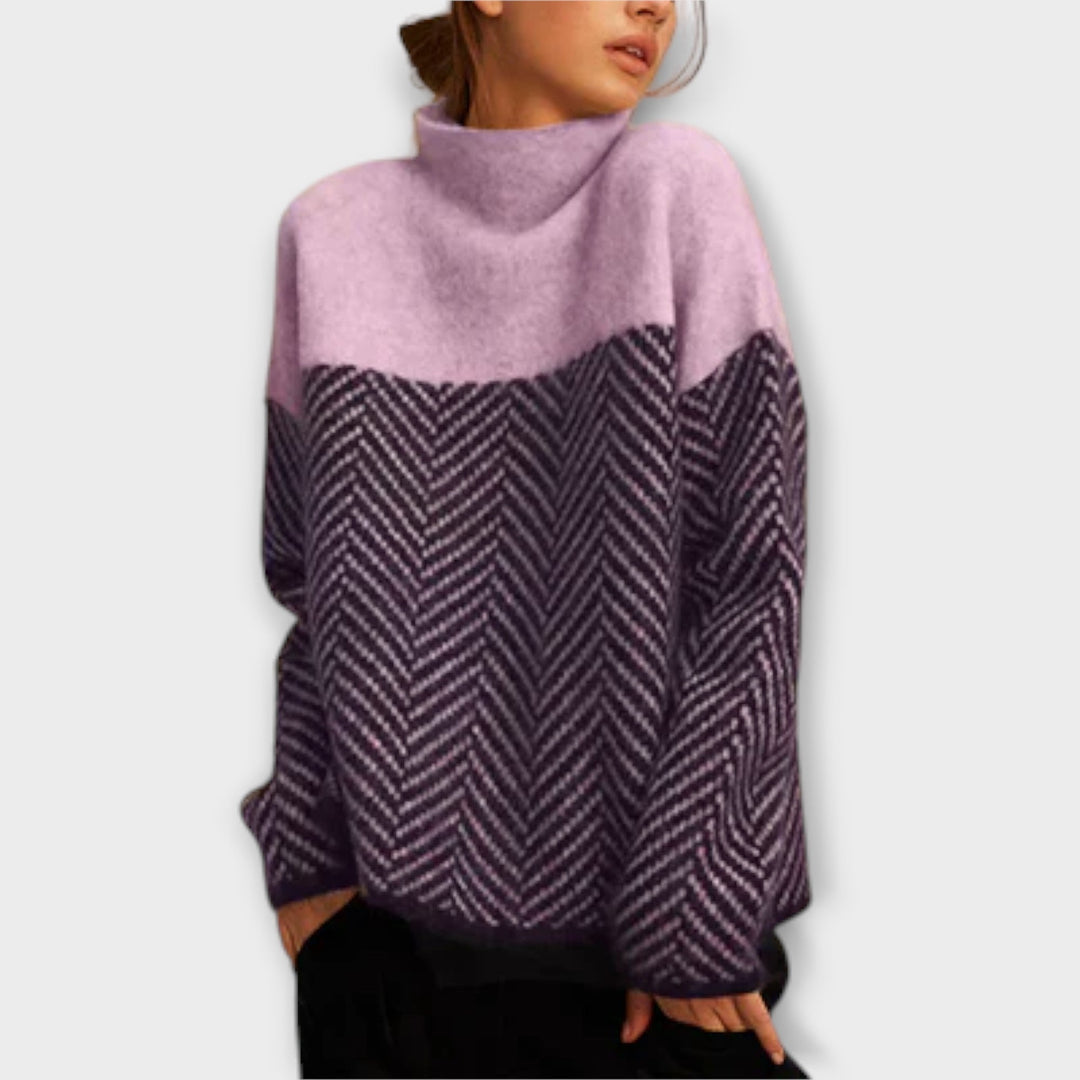Maeve - Soft Sweater with High Neck