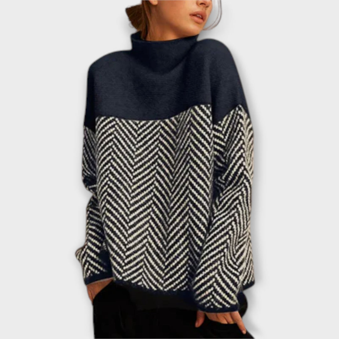Maeve - Soft Sweater with High Neck