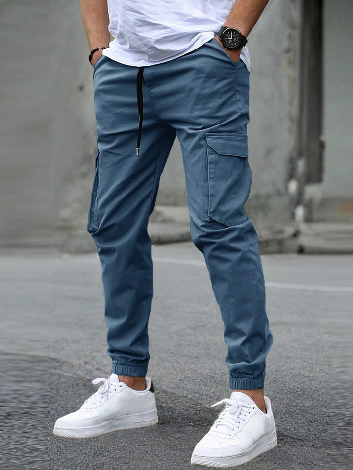 DAVIDE | MEN'S CARGO JOGGER TROUSERS