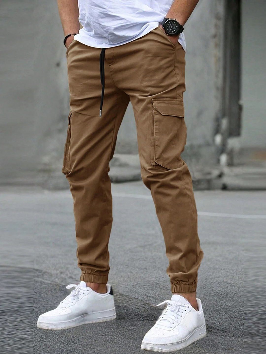 DAVIDE | MEN'S CARGO JOGGER TROUSERS